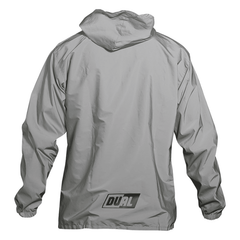 Chaqueta Bullet Doble Faz Fem Negro Gris