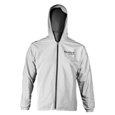 Chaqueta Bullet Doble Faz Fem Negro Gris