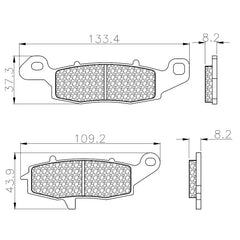 Pastillas Kross 10306