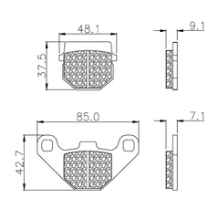 Pastillas Kross 10307