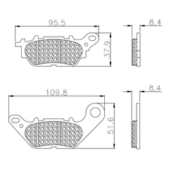 Pastillas Kross 10314 Vstrom 650