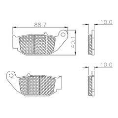 Pastillas Kross 10320