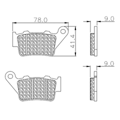 Pastillas Kross 10322
