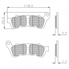 Pastillas Kross 10347