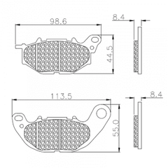 Pastillas Kross 10350