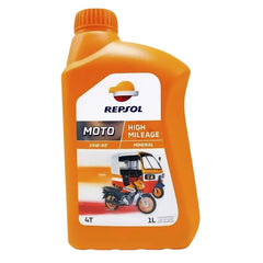Aceite Repsol High Mileage Mineral 4T 25W-60 1Lt