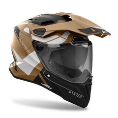 Casco Airoh Commander 2 Doom Dorado Mate