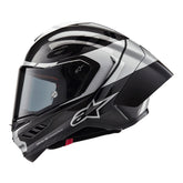 Casco Alpinestar Super Tech R10 Negro Plata