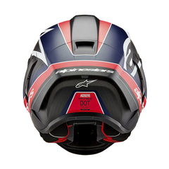 Casco Alpinestar Super Tech R10 Negro Rojo Azul
