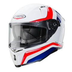 Casco Caberg Avalon Blast Blanco Azul Rojo