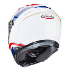 Casco Caberg Avalon Blast Blanco Azul Rojo