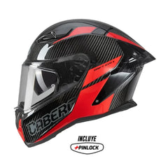 Casco Caberg Drift Evo Carbón Nova ll Rojo