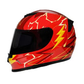 Casco Dc Edge Kids Roman Flash Rojo