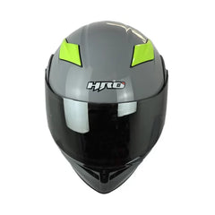 Casco Hro 3400Dv Evo Nardo Amarillo Visor Iridium Silver