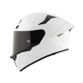 Casco Kyt Tt-Revo Plano Blanco