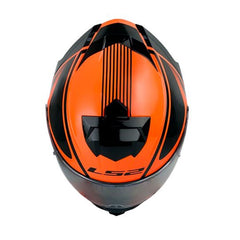Casco Ls2 800 Storm Dodger Naranja Neón