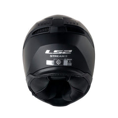 Casco Ls2 Ff808 Solid Negro Visor Iridium Silver
