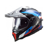 Casco Ls2 MX-701 Carbón Frontier Negro Azul