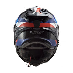 Casco Ls2 MX-701 Carbón Frontier Negro Azul