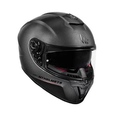Casco Mt Blade 2 Sv Solid Titanio Brillante