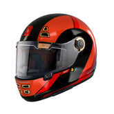 Casco Mt Jarama Sv Cargo B5 Rojo Negro Brillo