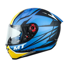 Casco Mt Revenge 2S Kley A7 Azul Amarillo