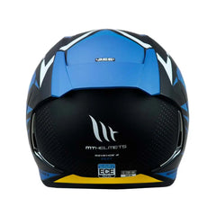 Casco Mt Revenge 2S Kley A7 Azul Amarillo