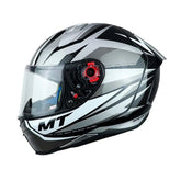 Casco Mt Revenge 2S Kley Blanco Brillo