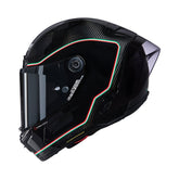 Casco Nolan X-804 Rs Ultra Carbon Asso Di Picche Negro Visor Silver