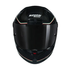 Casco Nolan X-804 Rs Ultra Carbon Asso Di Picche Negro Visor Silver