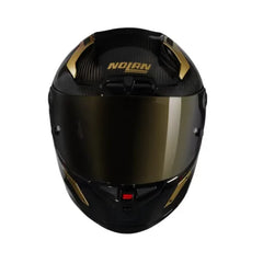 Casco Nolan X-804 Rs Ultra Carbon Aureo 330 Negro Dorado Visor Dorado