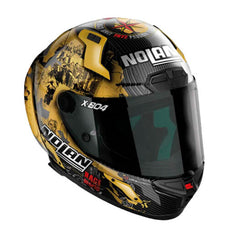 Casco Nolan X-804 Ultra Carbon Checa Dorado