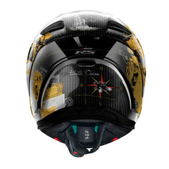 Casco Nolan X-804 Ultra Carbon Checa Dorado