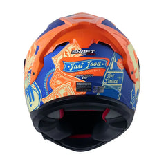 Casco Shaft 610Dv Evo Fast Food Azul