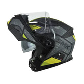 Casco Smk Gullwing Navig Gris Amarillo