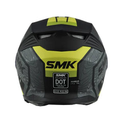 Casco Smk Gullwing Navig Gris Amarillo