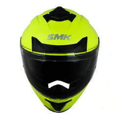 Casco Smk Typhoon Verde Fluorescente