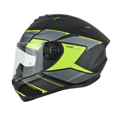 Casco Spartan Draken S Sun Ray Negro Amarillo