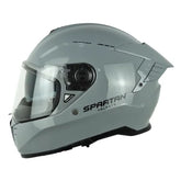 Casco Spartan Hawk Solid A12 Gris
