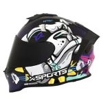 Casco X-Sports V151 Jakob Morado Brillo