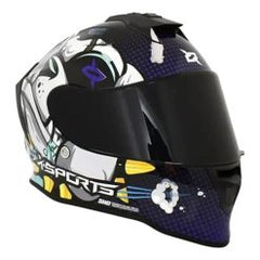 Casco X-Sports V151 Jakob Morado Brillo