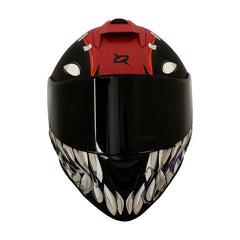 Casco X-Sports V151 Venompool Negro Rojo