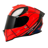 Casco X-Sports V151 Spiderman Rojo