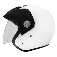 Casco Zeus 507 Open Blanco Brillo