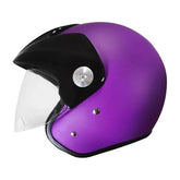 Casco Zeus 507 Open Morado