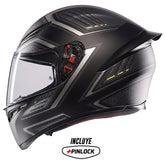 Casco Agv K1-S Multisling_063 Negro Gris