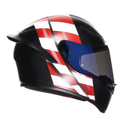Casco Agv K1s Flag Usa Azul Rojo