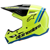 Casco Alpinestars Youth Radium Amarillo Negro Azul