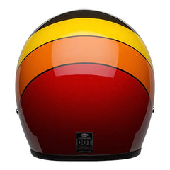 Casco Bell Custom 500 Rif Negro Amarillo Naranja Rojo