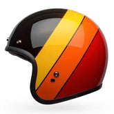 Casco Bell Custom 500 Rif Negro Amarillo Naranja Rojo